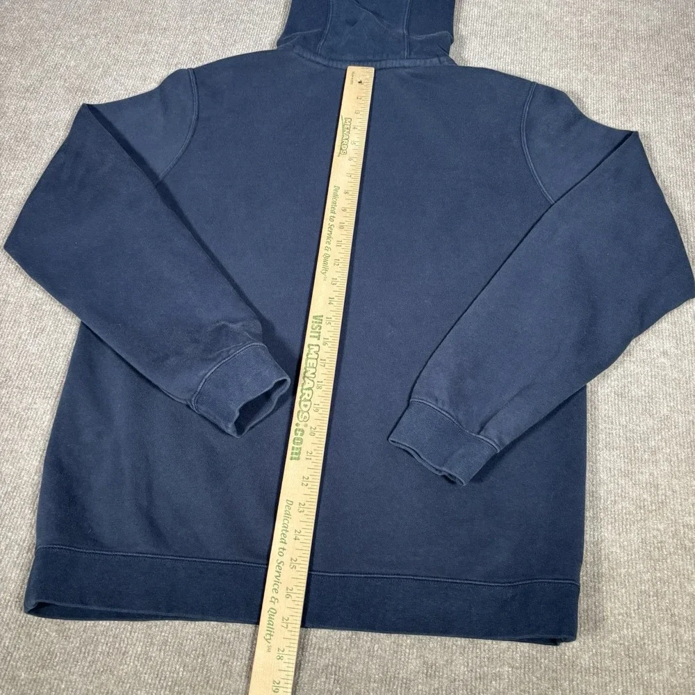 Nike Sportswear‎ Club Fleece Hoodie Sweatshirt Mens L Navy Blue Log Just Do It